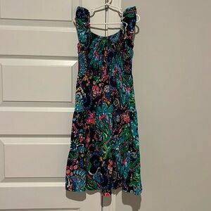 Lilly Pulitzer Girls Mini Jilly Midi dress small